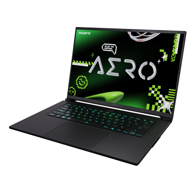 Лаптоп GIGABYTE AERO X16 1TH93EEC94DH, AMD Ryzen AI 7 350 8C (2.0 / 5.0 GHz, 16MB Cache), 16.0" (40.64 cm) WQXGA IPS 165Hz, NVIDIA GF RTX5050 8GB GDDR7 DLSS 4, 16GB DDR5, 1TB M.2 NVMe SSD, Windows 11 Hom