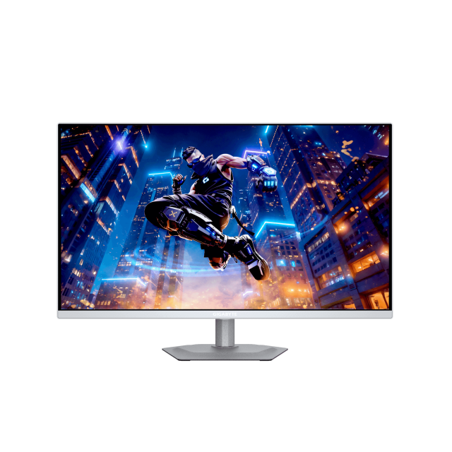 Монитор Gigabyte MO27Q2A ICE, 27.0" (68.58 cm) QHD QD-OLED, 280Hz, 0.03ms, 350 cd/m2, HDMI, Displayport, USB Type-A, USB Type-C, G-Sync, FreeSync Premium Pro