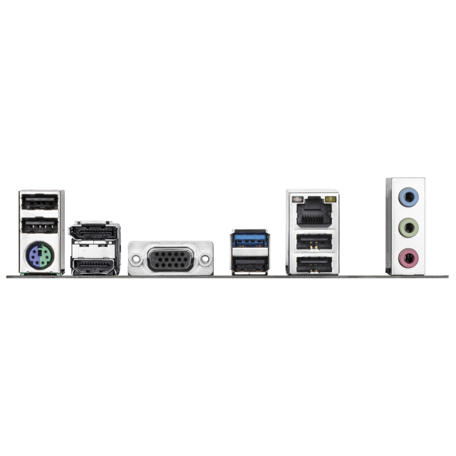 Дънна платка Gigabyte H810M S2H Gen5, H810, LGA1851, 2x DDR5, 1x M.2, 4x SATA 6Gb/s, VGA, HDMI, DisplayPort, Micro ATX