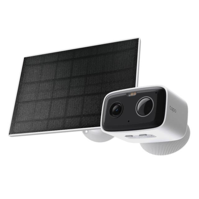 IP камера TP-Link Tapo C400 KIT, 1080P 2MP, включен слънчев панел, IR осветеност (до 10m), IP65, Wi-Fi, microSD