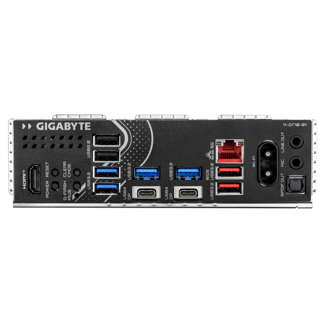 Дънна платка GIGABYTE X870E EAGLE WIFI7, AM5, 4x DDR5, PCIe 5.0, 4x M.2 NVMe, 4x SATA 6Gb/s, Wi-Fi 7, BLUETOOTH 5.4, HDMI, ATX