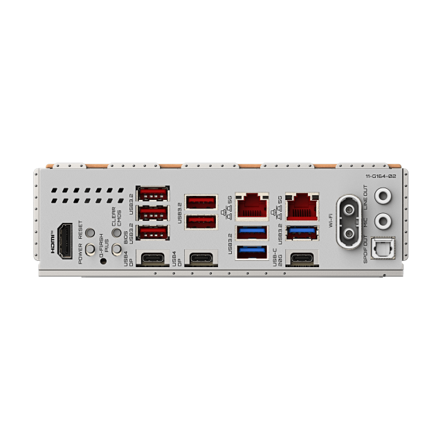 Дънна платка GIGABYTE X870E AERO X3D WOOD WIFI7, AM5, 4x DDR5, PCIe 5.0, 4x M.2 NVMe, 4x SATA 6Gb/s, Wi-Fi 7, BLUETOOTH 5.4, 2 x RJ-45, HDMI, ATX