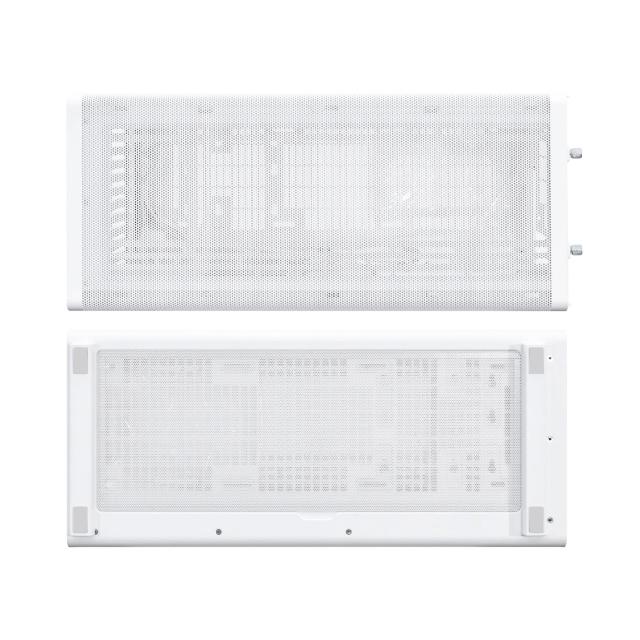 Кутия Lian Li DAN A3 Wood DAN White, Mini Tower, 2x USB 3.0, 1x USB 3.1 TYPE-C, 1x Audio, Tempered Glass, mATX / Mini-ITX