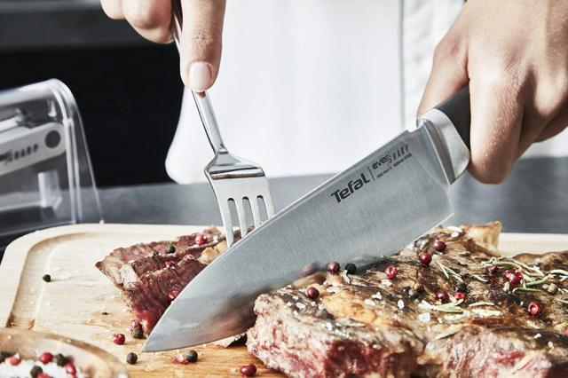 Нож Tefal K2569004 SET KNIFE+SHARPENER EVERSHARP