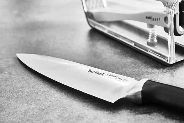 Нож Tefal K2569004 SET KNIFE+SHARPENER EVERSHARP