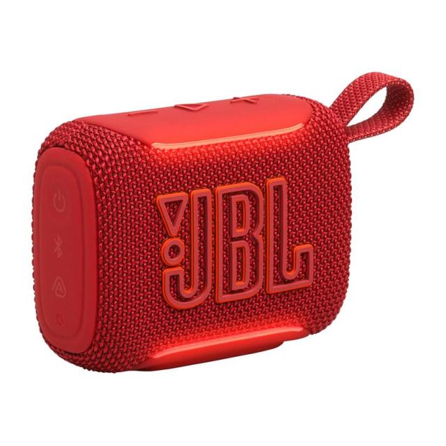 Тонколона JBL Go 5 RED, 1.0, 4.8W, Bluetooth, IP68 водоустойчивост, батерия до 8 часа, USB Type-C