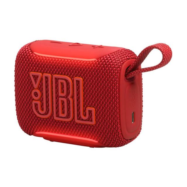 Тонколона JBL Go 5 RED, 1.0, 4.8W, Bluetooth, IP68 водоустойчивост, батерия до 8 часа, USB Type-C
