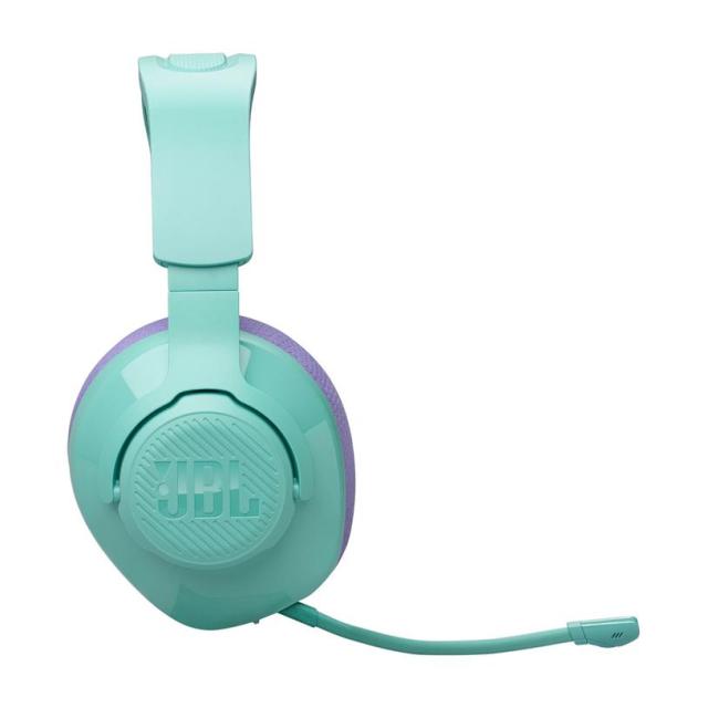 Слушалки JBL Quantum 360 Cyan, 20 Hz - 20 kHz, микрофон, Bluetooth/Wireless/USB Type-C