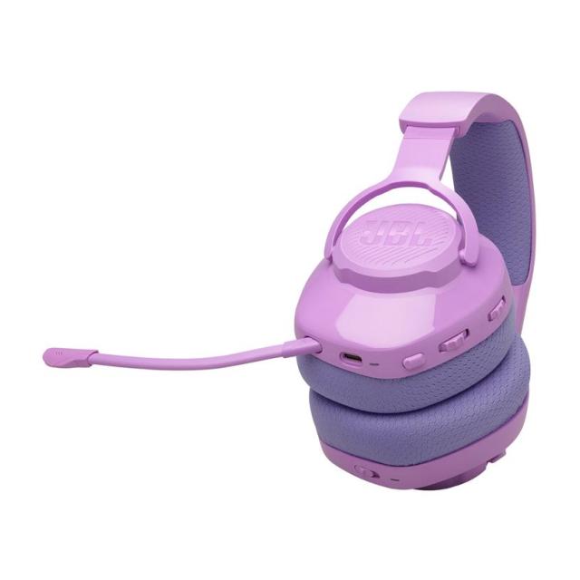 Слушалки JBL Quantum 360 Purple, 20 Hz - 20 kHz, микрофон, Bluetooth/Wireless/USB Type-C