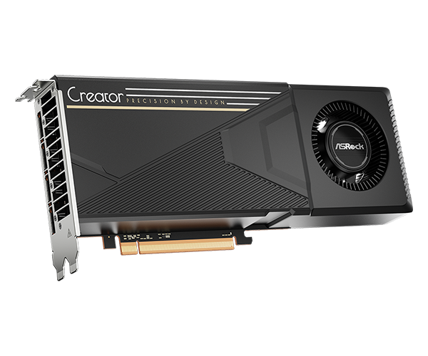 Видеокарта ASRock Intel ARC PRO B60 CREATOR 24GB GDDR6, 192-bit, 4x DisplayPort