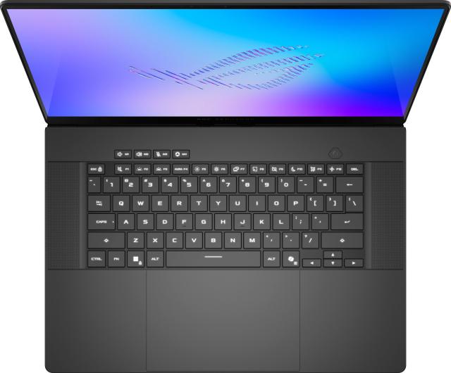 Лаптоп ASUS ROG Zephyrus G16 2026 GU606AW-TB085X, Intel Core Ultra 9 386H 16C (1.6 / 4.9 GHz, 18MB Cache), 16.0" (40.64 cm) WQXGA OLED Display, NVIDIA GF RTX5080 16GB GDDR7 DLSS 4, 64GB LPDDR5X, 2TB M.2 NVMe SSD, Windows 11 Pro