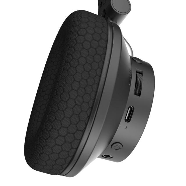 Слушалки HAMA с микрофон "BT-900", 20 Hz – 20 kHz, зарядна станция, Multipoint, ENC, Wireless/Bluetooth, черни