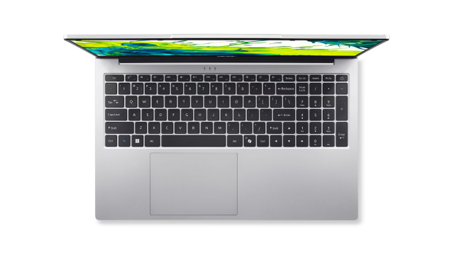 Лаптоп Acer Aspire Lite AL17-52P-573F, Intel Core Ultra 5 115U 8C 1.0 / 4.2 GHz, 10MB Cache), 17.3" (43.94 cm) FHD IPS Display, Intel Graphics 4 Core, 16GB LPDDR5, 512GB M.2 NVMe SSD, Linux