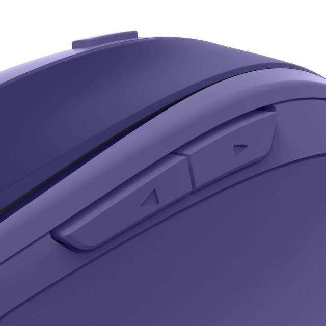 Мишка HAMA MW-400 Wireles, оптична (800-1600 dpi), ергономична, 6 бутона, тиха, лилаво