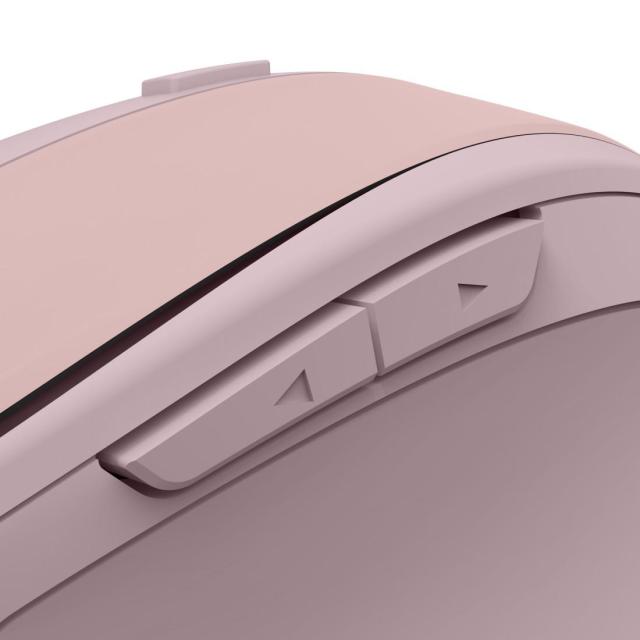Мишка HAMA MW-400 Wireles, оптична (800-1600 dpi), ергономична, 6 бутона, тиха, розов