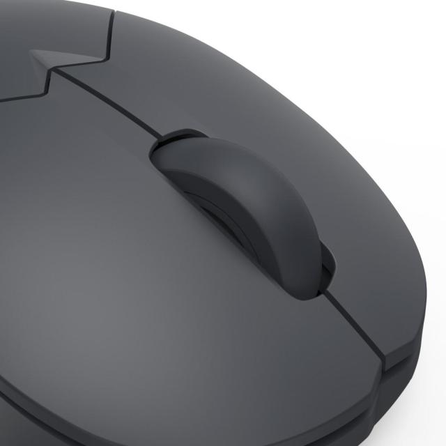Мишка HAMA WM-150 Wireles, оптична (800-1600 dpi), 3 бутона, тиха, Черна