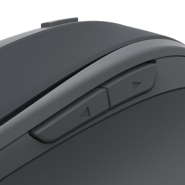Мишка HAMA MW-400 Wireles, оптична (800-1600 dpi), ергономична, 6 бутона, тиха, Черна