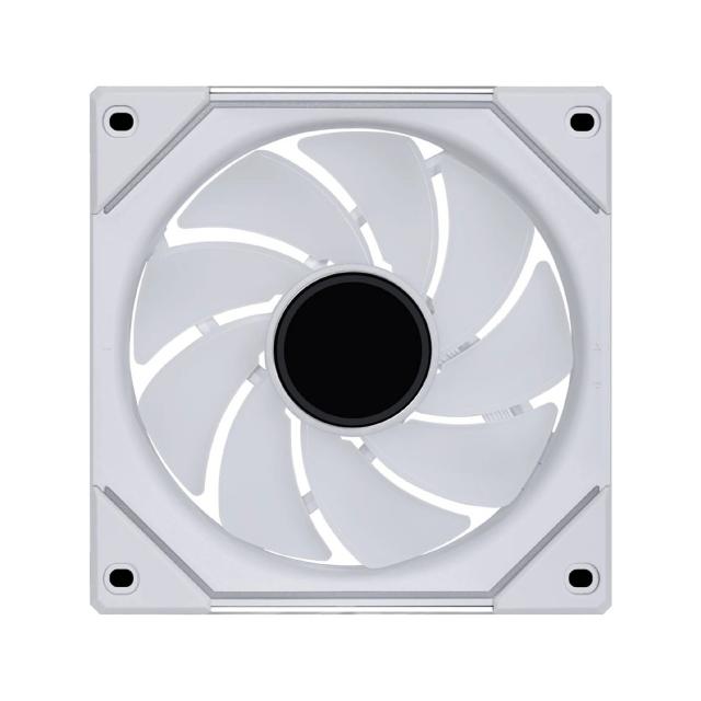 Вентилатор Lian Li Fan 120mm, UNI SL-INF 120 ARGB Reverse Blade, 120 X 122 X 25 (mm), 1x 4-PIN PWM + 3-PIN ARGB, White
