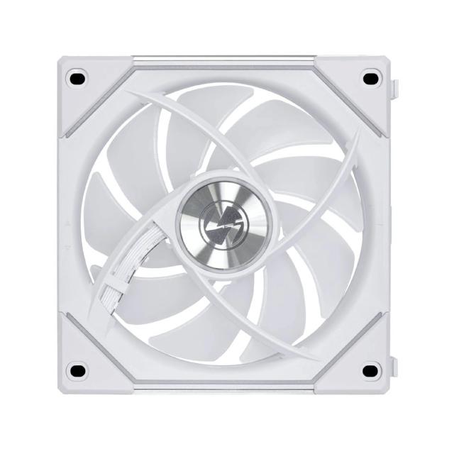 Вентилатор Lian Li Fan 120mm, UNI SL-INF 120 ARGB Reverse Blade, 120 X 122 X 25 (mm), 1x 4-PIN PWM + 3-PIN ARGB, White