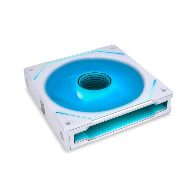 Вентилатор Lian Li Fan 120mm, UNI FAN SL-INF, 120 X 122.1 X 25 (mm), 1x 4-PIN PWM + 3-PIN ARGB, White