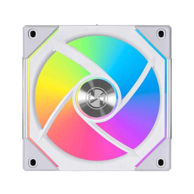 Вентилатор Lian Li Fan 120mm, UNI FAN SL-INF, 120 X 122.1 X 25 (mm), 1x 4-PIN PWM + 3-PIN ARGB, White