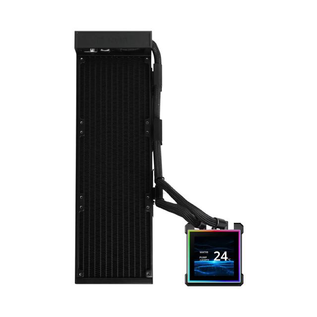 Охладител за процесор Lian Li HydroShift II LCD-S 360 Fanless, intel: LGA1700 LGA1851, AMD: AM4 AM5