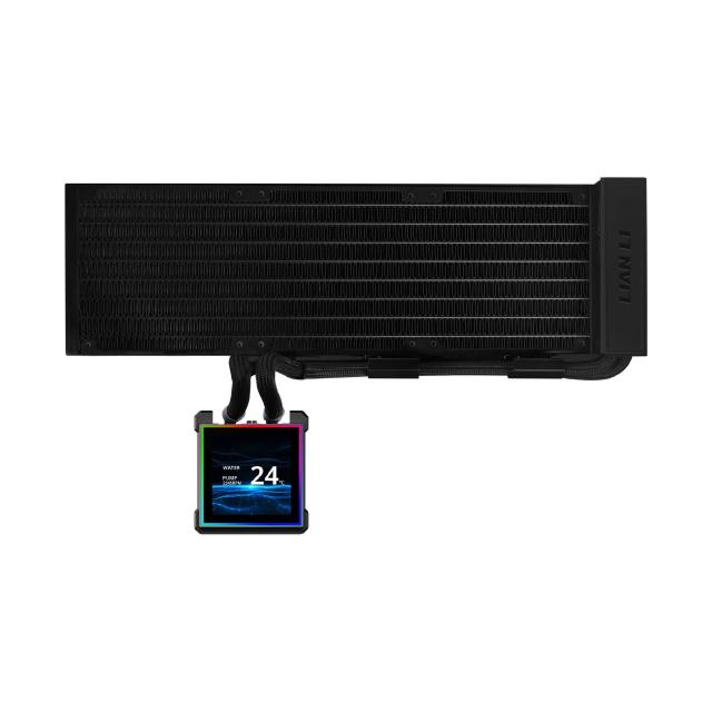 Охладител за процесор Lian Li HydroShift II LCD-S 360 Fanless, intel: LGA1700 LGA1851, AMD: AM4 AM5