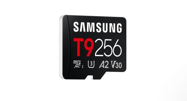 Карта памет Samsung T9 256GB microSD, Read 200 MB/s, UHS-I, U3, V30, A2