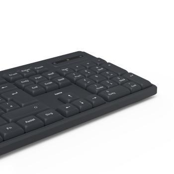 Клавиатура HAMA "WK-200", Wireless, 8 медийни бутонa, Black