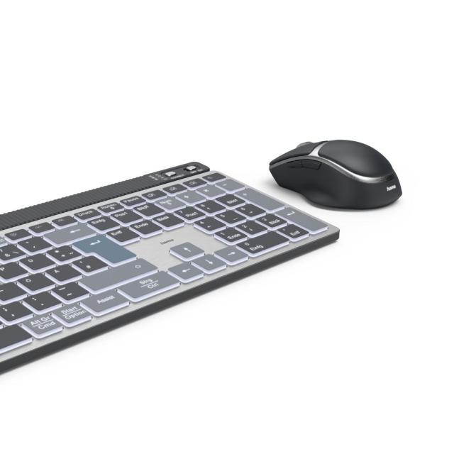 Комплект клавиатура и мишка HAMA "WKM-750", Bluetooth/Wireless