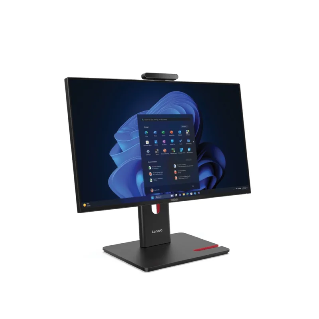 Компютър Lenovo AIO ThinkCentre M70a Gen 6, Intel Core Ultra 5 225T 10C (2.5/4.69Hz, 22MB Cache), 23.8" (60.45cm) FHD IPS Anti-Glare Display, 16GB DDR5, 512GB SSD NVMe, Free DOS