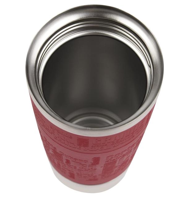 Термочаша Tefal K3084214 TRAVEL MUG GR 0.5L red slv TEF