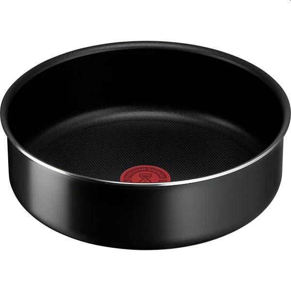 Комплект тигани и тенджери Tefal L1539053 Easy Cook & Clean 10pcs set : FP24/28 + SCP 16/20 with lids + sautepan 24 with lid  + 2 handles