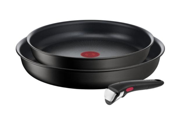 Комплект тигани и тенджери Tefal L7638942 Unlimited 3 pcs set : FP24/28 + handle