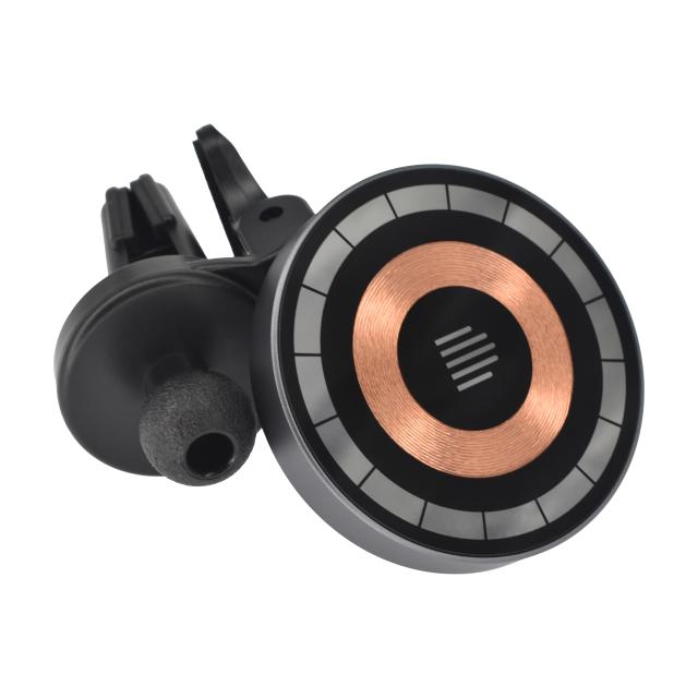 Зарядното за кола Dviced MagSafe 15W, Gray/Copper