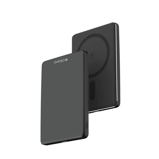 Външна батерия Dviced Ultrathin Power bank 5 000mAh - Black