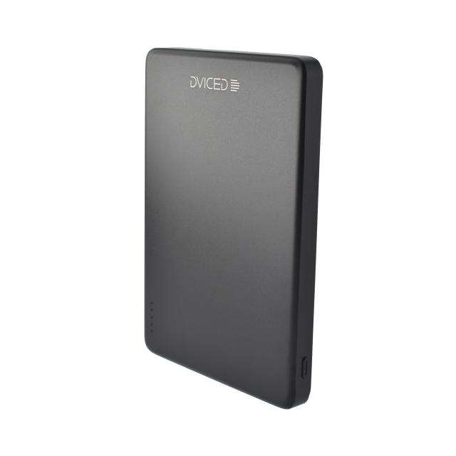 Външна батерия Dviced Ultrathin Power bank 5 000mAh - Black