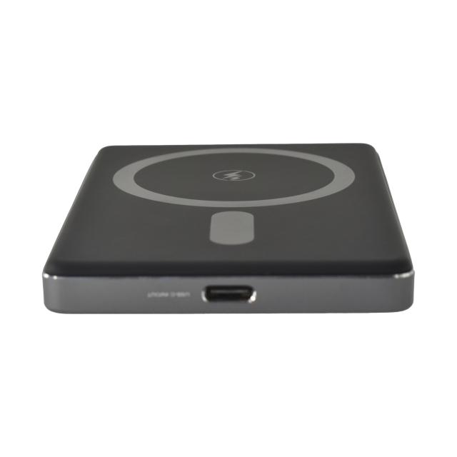 Външна батерия Dviced Ultrathin Power bank 5 000mAh - Black/Grey