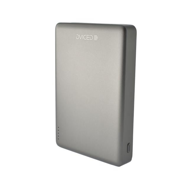 Външна батерия Dviced Ultrathin Power bank 10 000mAh - Black/Grey