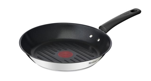 Тиган Tefal, G7334055 GRILP26 RND LY DUETTO+ G6 SS TS