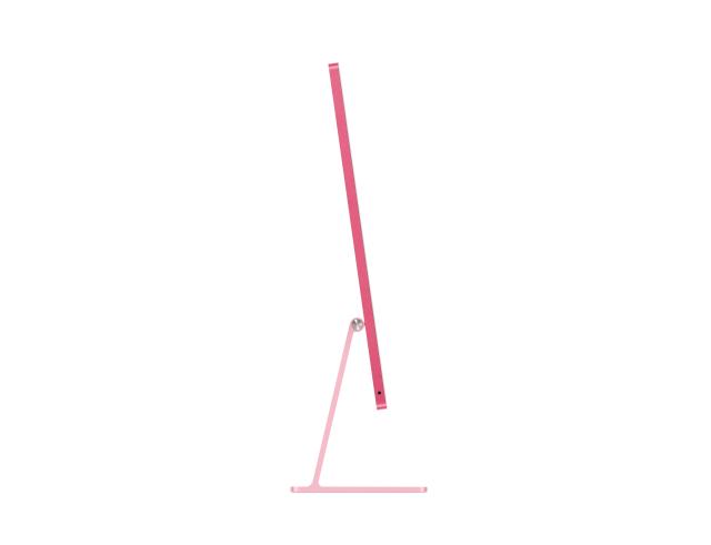 Kомпютър All-in-One Apple iMac 2024 Pink, Apple M4 8C (4.00 GHz), 23.5" (59.68cm) 4.5K Retina True Tone 500nits Display, 8C GPU Apple M4, 16GB LPDDR5X, 256GB SSD, 2x Thunderbolt 4, Mac OS Sequoia