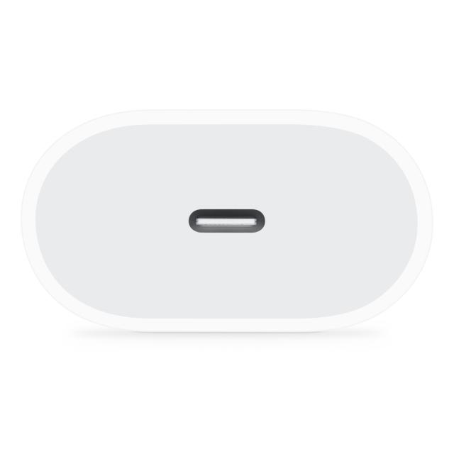 Зарядно устройство Apple Power Adapter 20W, USB Type-C, White