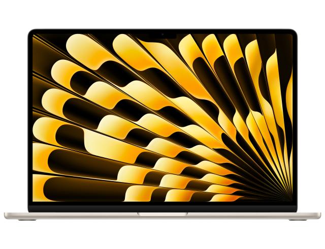 Лаптоп Apple MacBook Air 15 Starlight 2025, Apple M4 10C (2.89 / 4.46 GHz, 4MB Cache), 15.3" (38.86cm) Liquid Retina True Tone 500nits IPS Display, 10 GPU Apple M4, 16GB LPDDR5X, 256GB SSD, 2x Thunderbolt 4, Mac OS Sequoia