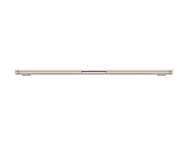 Лаптоп Apple MacBook Air 15 Starlight 2025, Apple M4 10C (2.89 / 4.46 GHz, 4MB Cache), 15.3" (38.86cm) Liquid Retina True Tone 500nits IPS Display, 10 GPU Apple M4, 16GB LPDDR5X, 256GB SSD, 2x Thunderbolt 4, Mac OS Sequoia
