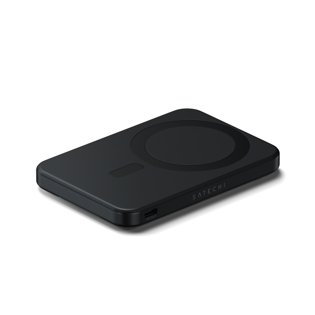 Външна батерия Satechi Qi2 5K Magnetic Power Bank with Stand, Black