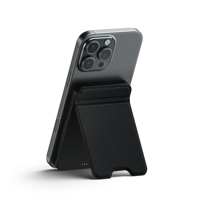 Външна батерия Satechi Qi2 5K Magnetic Power Bank with Stand, Black