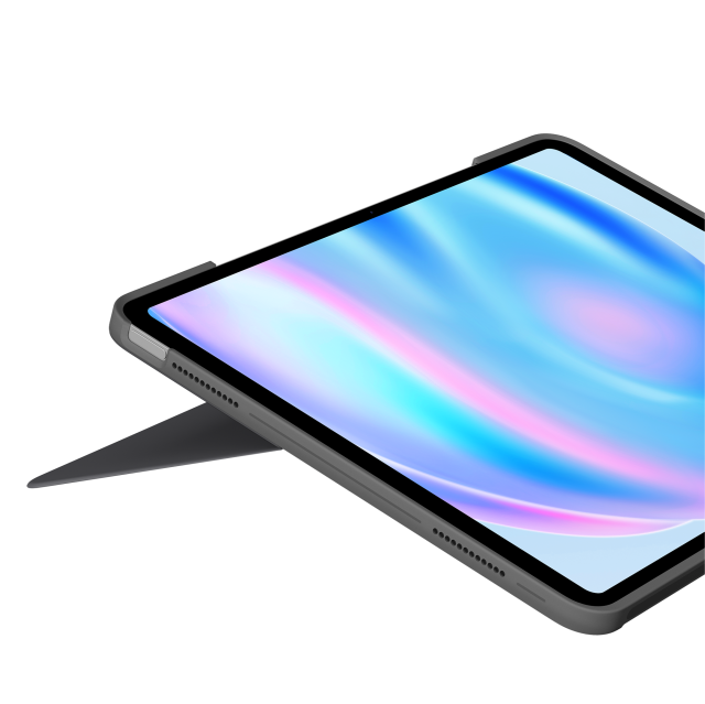 Безжична клавиатура с тракпад и отделящ се кейс с поставка за iPad Air 13"(M2) Logitech Combo Touch US (QWERTY)