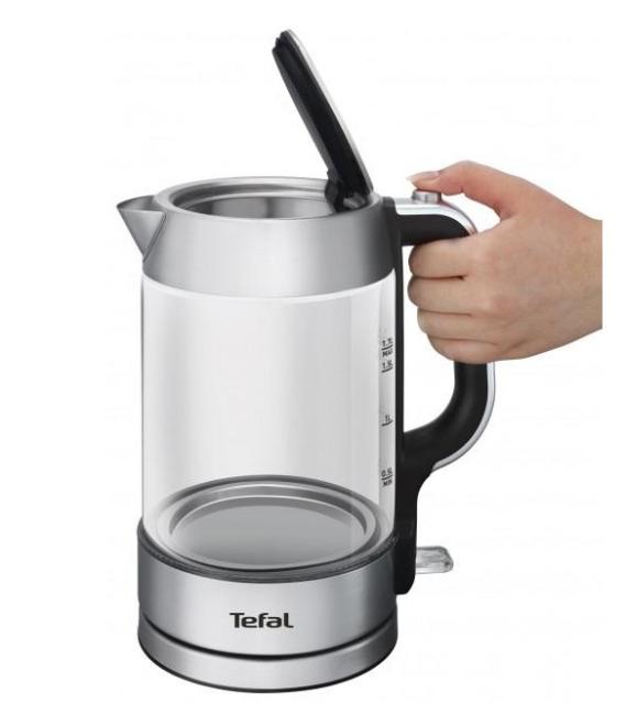 Електрическа кана Tefal KI770D30, Glass Kettle Anboer