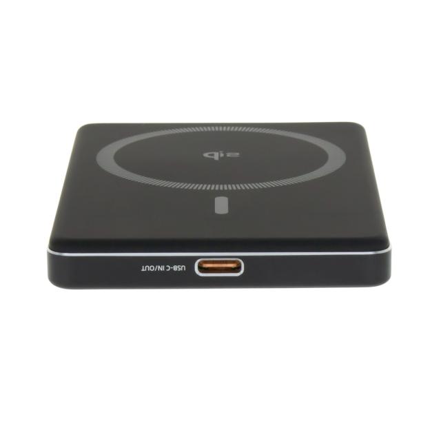 Външна батерия Dviced Qi2 Ultrathin MagSafe Power bank 5 000mAh - Black