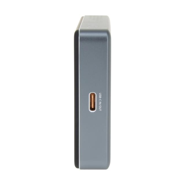 Външна батерия Dviced Qi2 Ultrathin MagSafe Power bank 10 000mAh - Black/Grey